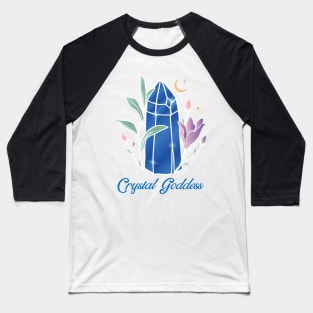 Crystal Goddess Baseball T-Shirt